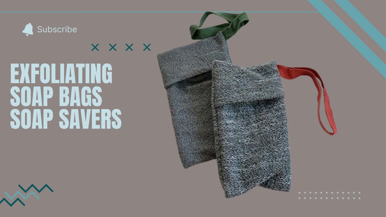 Exfoliating Soap Bags / Soap Saver Bags by Zomchi