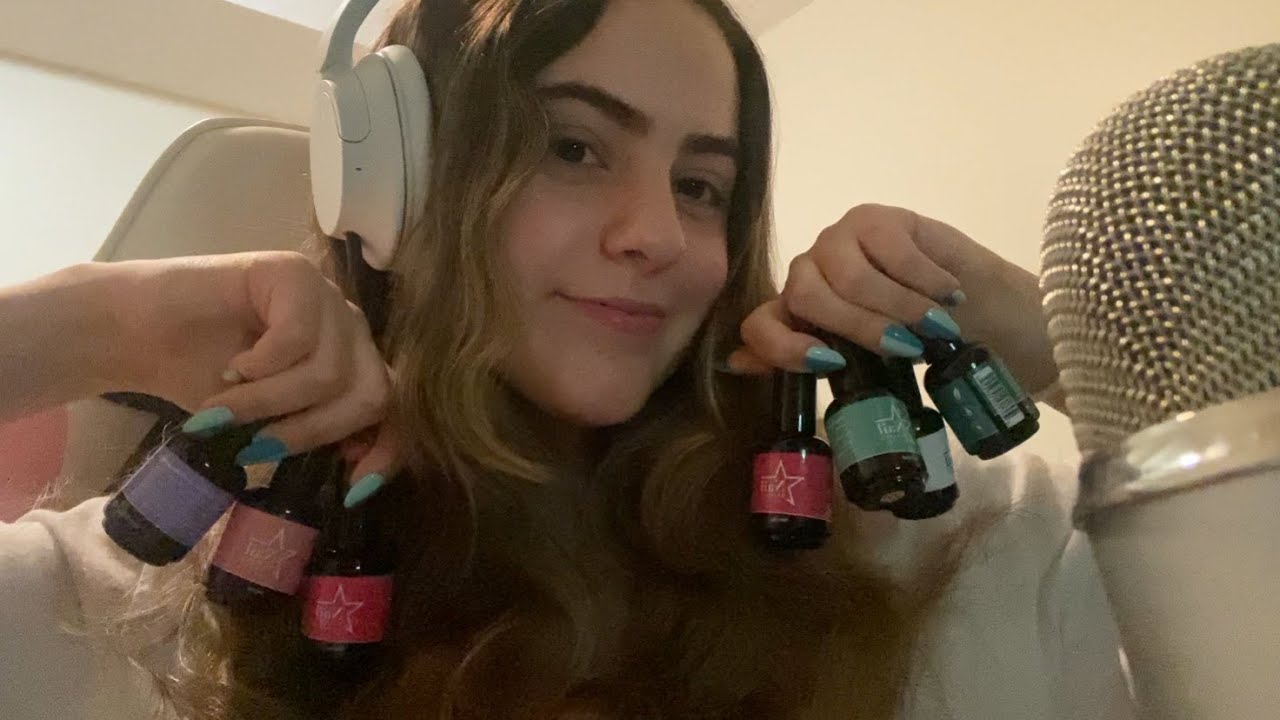 ASMR Haul pinta uñas (tapping, mouth sounds)/ NAIL Reserve