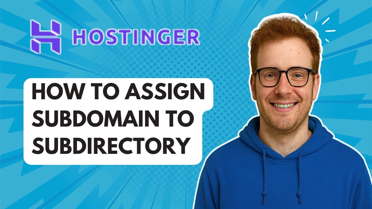 Как назначить поддомен подкаталогу Hostinger [Руководство 2025 г.]