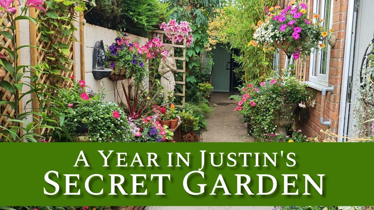 🌼🌸 🦚HAPPY NEW YEAR! 🌺A Year In Justin's Secret Garden 🦚🌸🌼