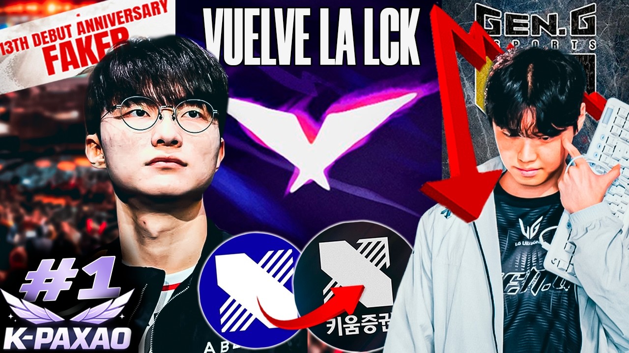 Faker 13 a&ntilde;os siendo el GOAT, GenG con problemas de comida en Brasil y rebrand de DRX  | K-PAXAO EP1