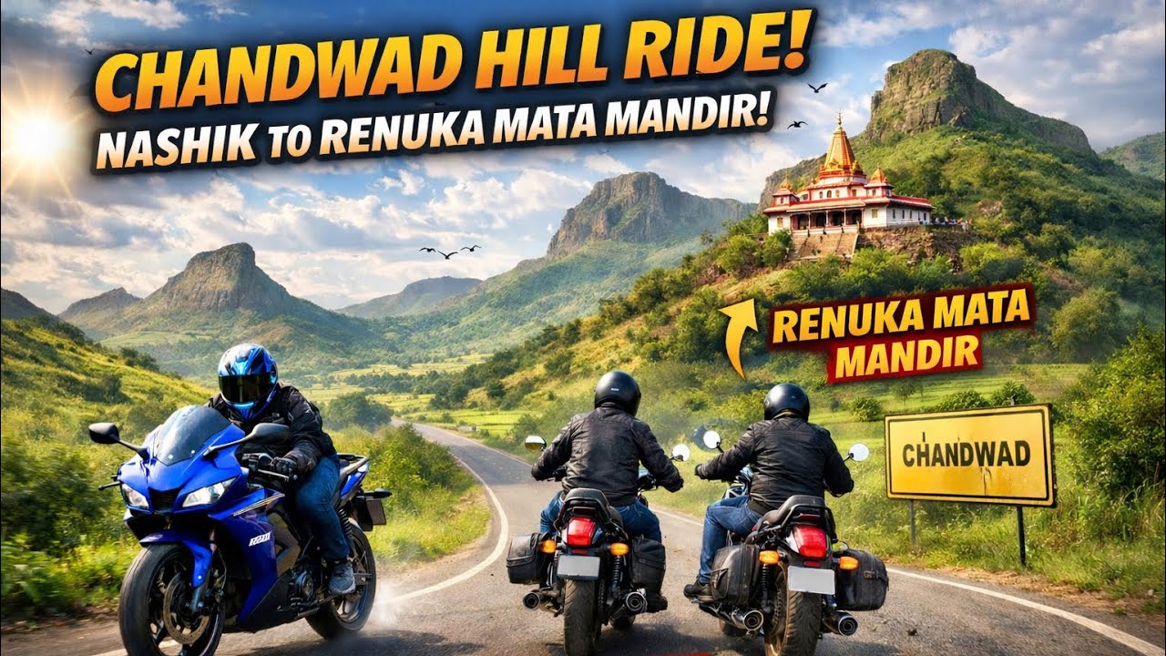 R15 Ride to Chandwad Hills | Ride with Meteor 350 | Epic Bike Vlog 🔥