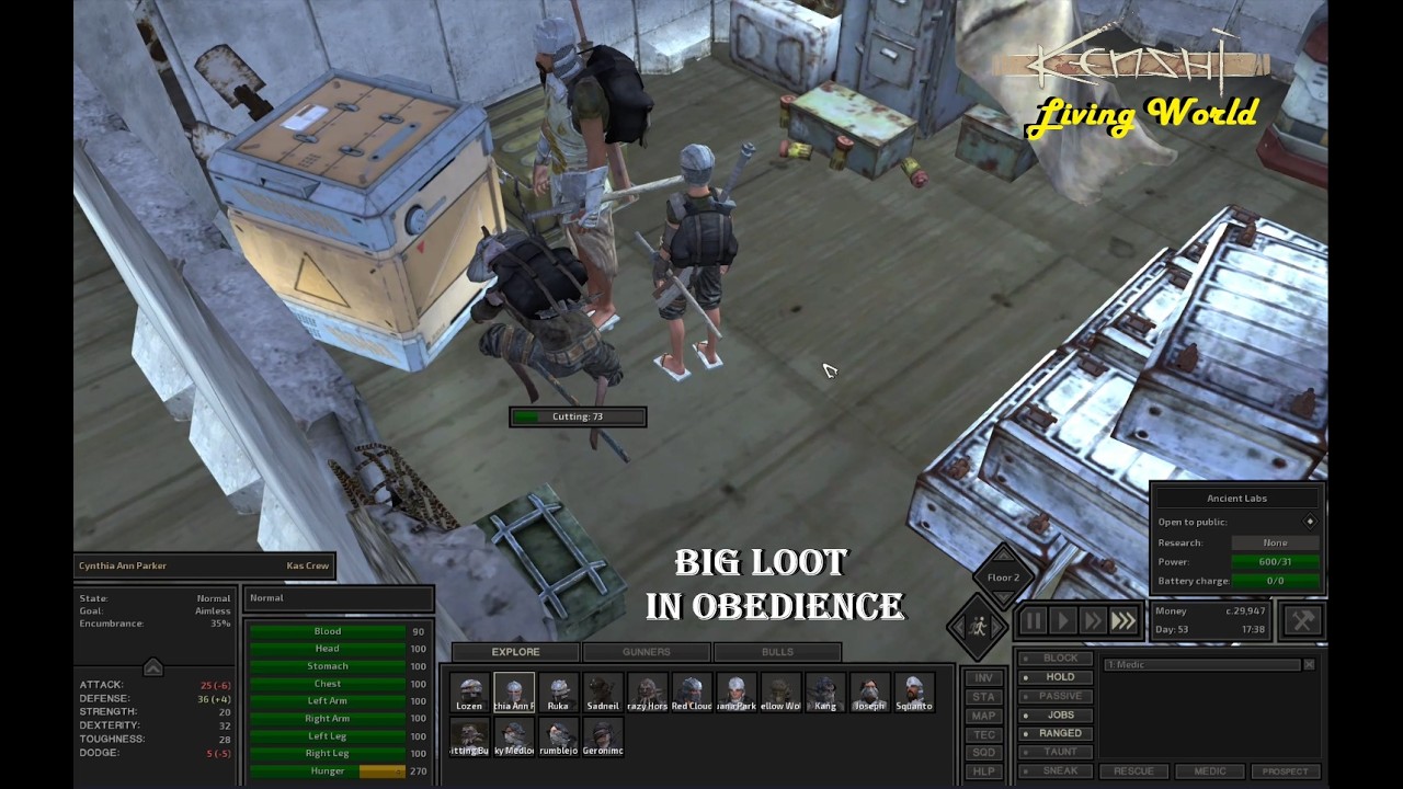 Kenshi (Living World)- Big Loot in Obedience