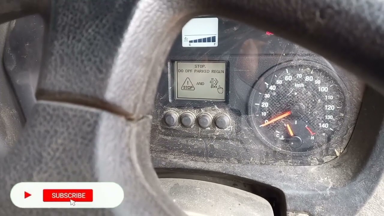 #Mahindra Furio 7 # DPF Parked regeneration kaise karen##