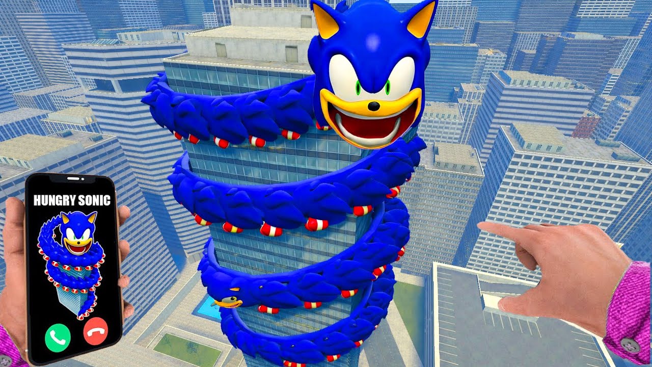 Hungry Sonic Calls Me at 3AM in Garry’s Mod – Something Terrifying Happens!