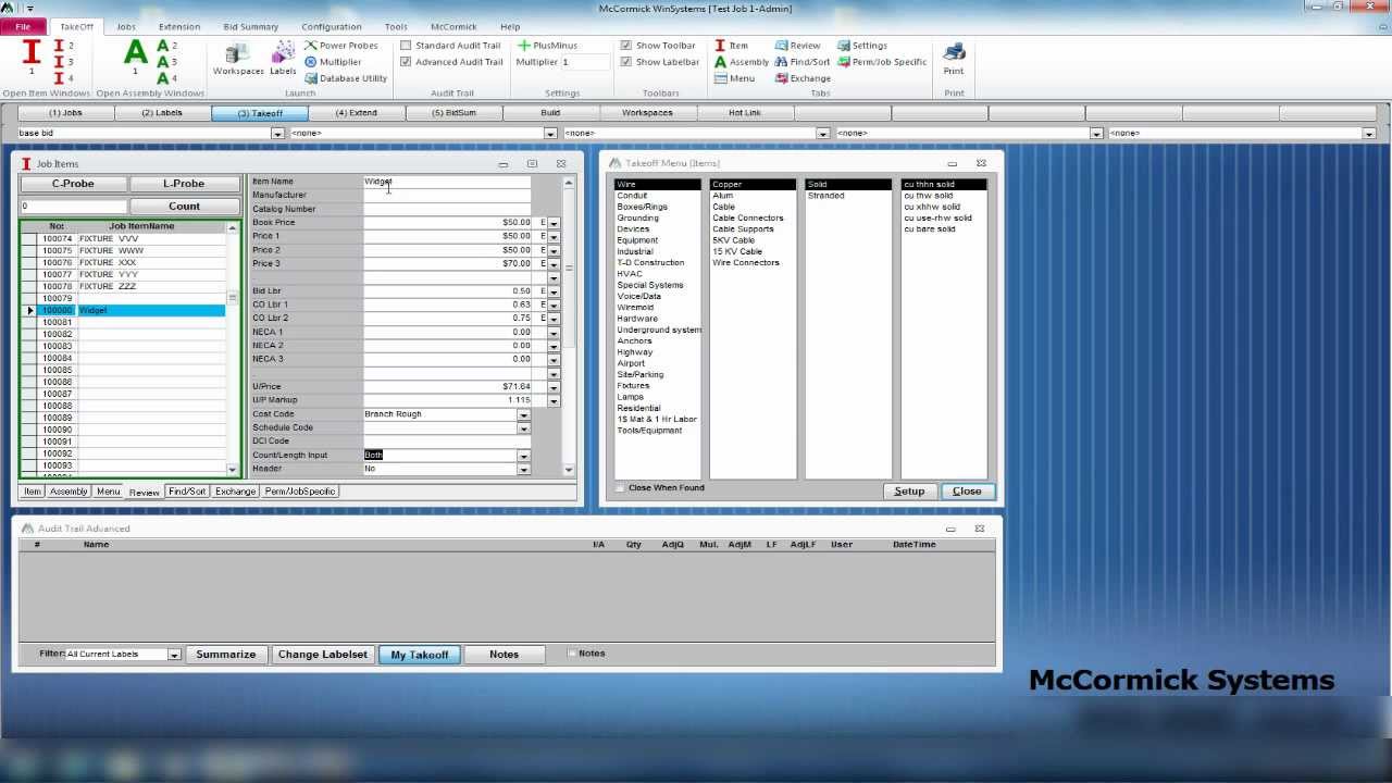 McCormick Systems Training Video - Database Management and Building Assemblies