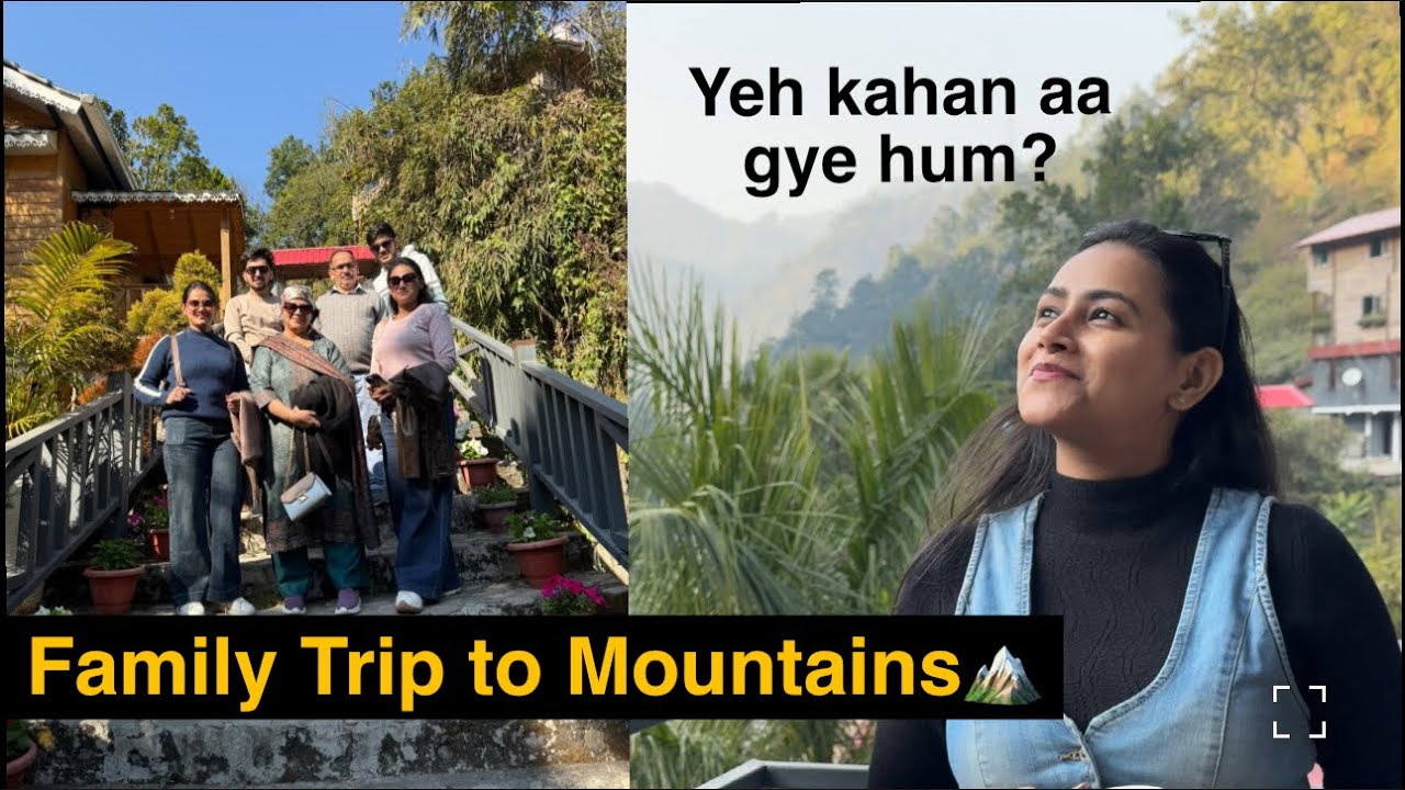Lansdowne Family Trip Vlog 🚗 | Papa Ka Budget, Road Trip Masti & Riverside Stay #uttrakhand #family 