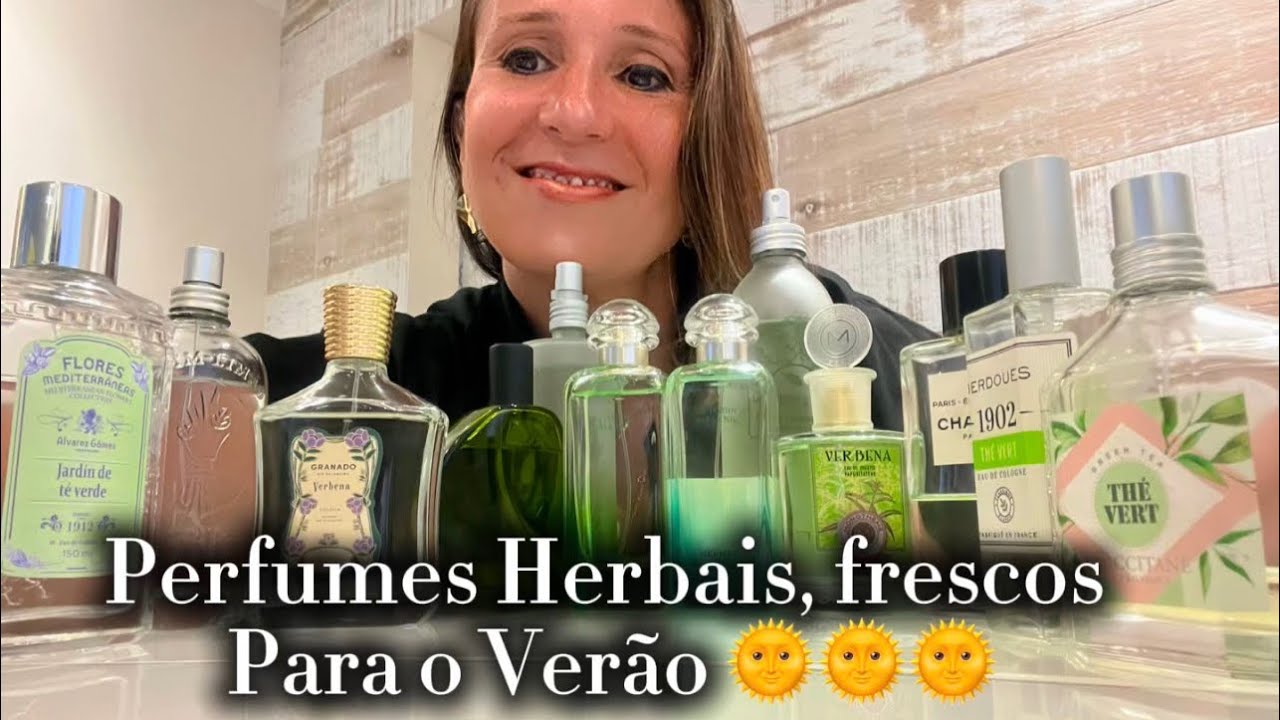 Perfumes Herbais e frescos para o Verão 🌞🌞🌞