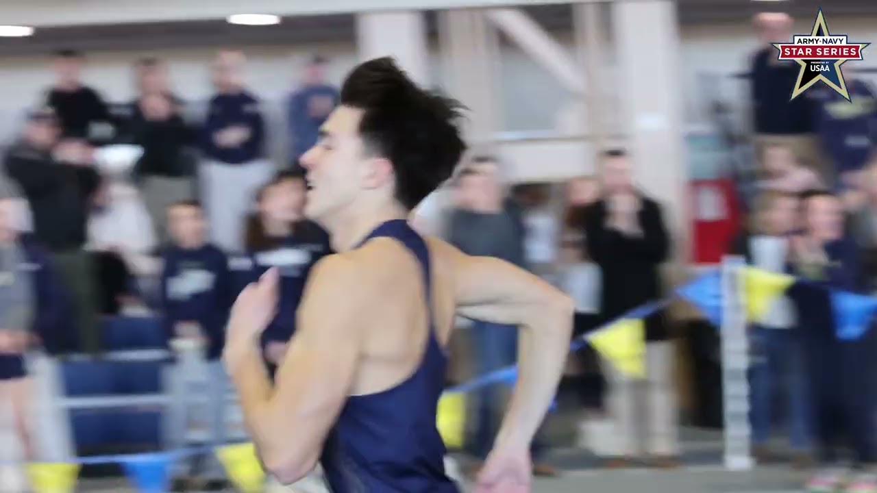 Navy Men's Indoor Track & Field Interview: Justin Mumford & Matthew Newell (Army)