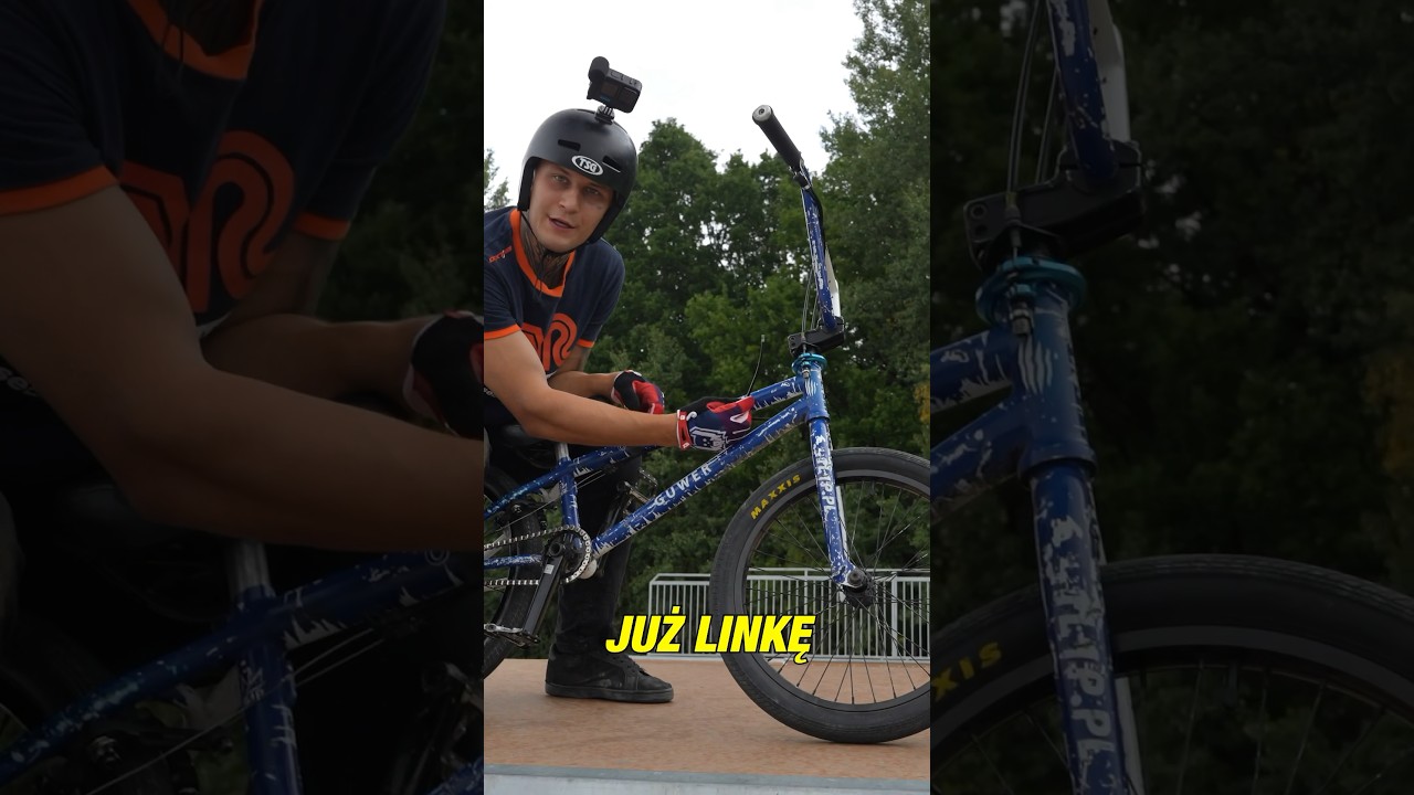 Założyłem hamulec do BMX a