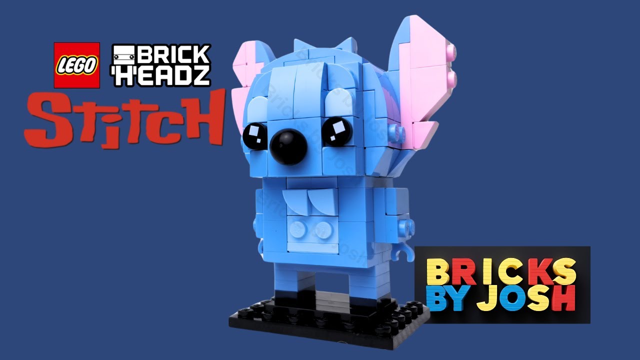 LEGO Brickheadz 40674 Stitch - Speed Build No Commentary (Bricks by Josh)