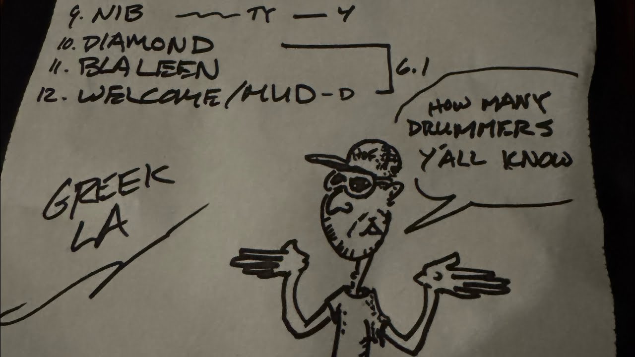 Primus - My Name is Mud Feat Danny Carey - Greek Theater - 08/07/2025 - Front Row