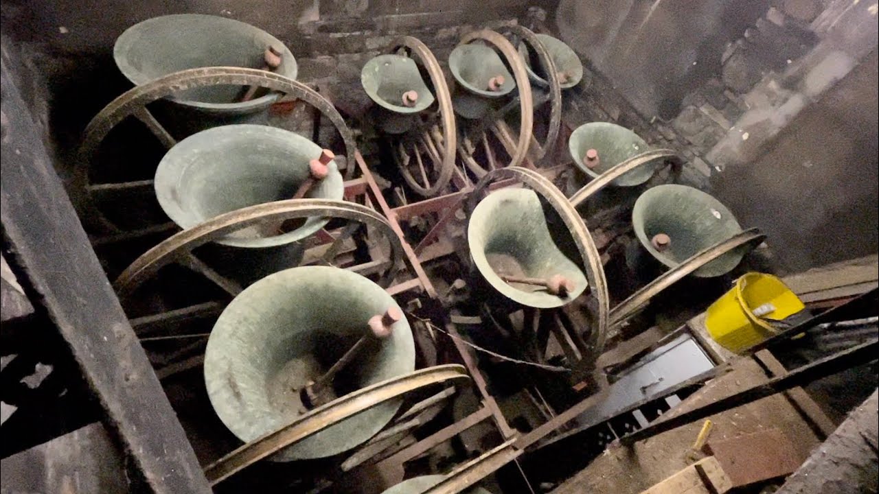 Bell Ringing in the Belfry at Whitehall, Bristol