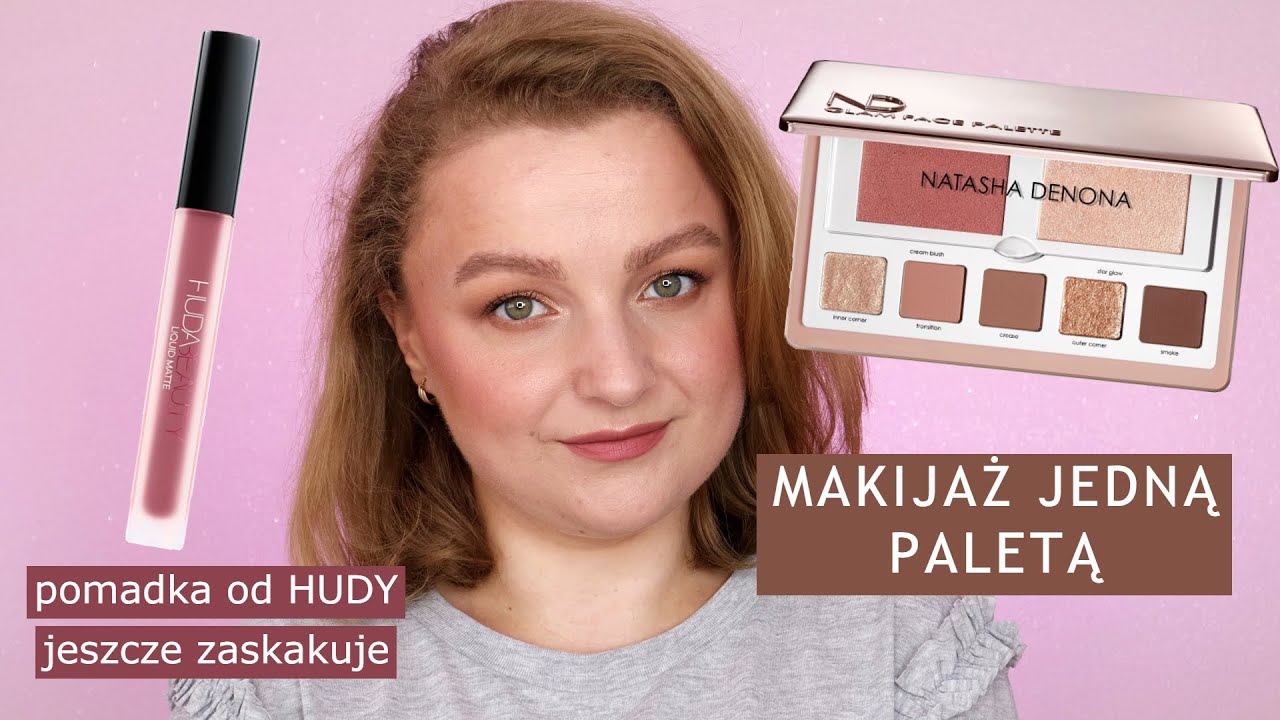Czy warto wydać tyle kasy na paletę?? || NATASHA DENONA GLAM FACE PALETTE || TEST