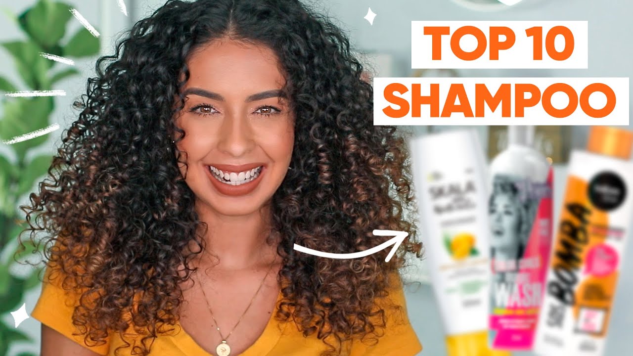 TOP 10 SHAMPOO PARA CABELOS CACHEADOS E CRESPOS | JULIANA LOUISE