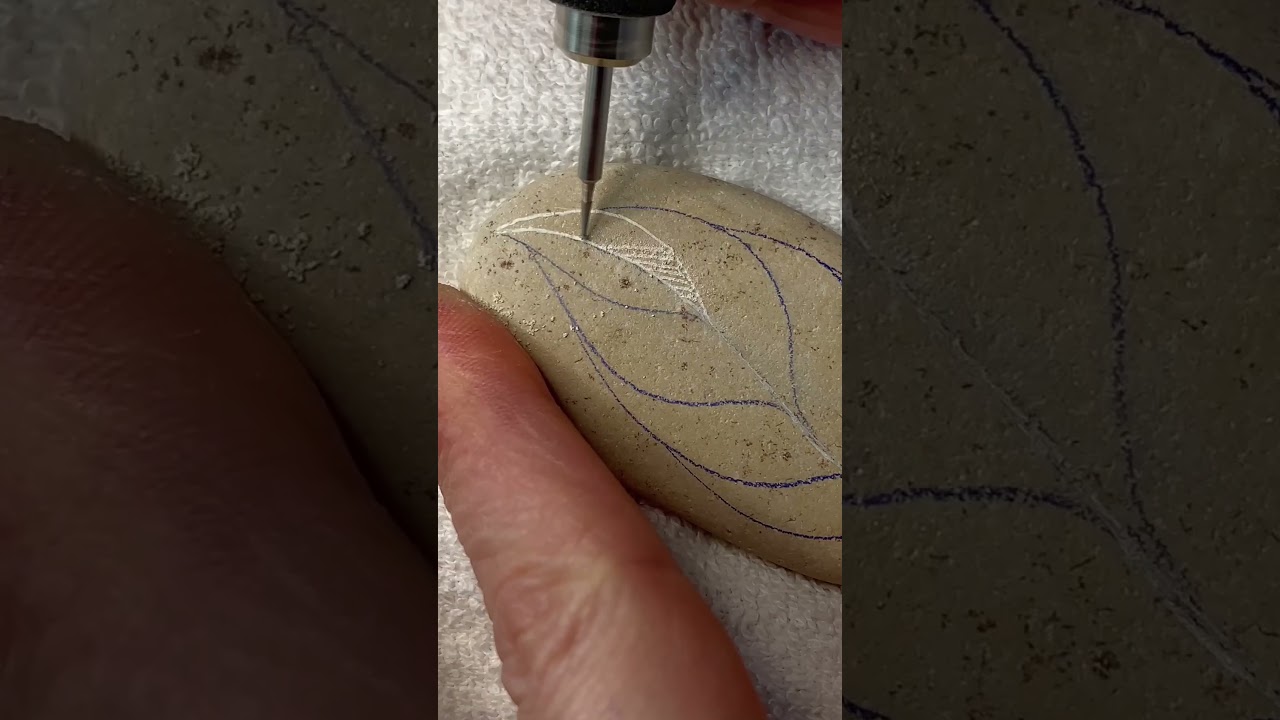 ENGRAVING ON STONE BY HAND 😍