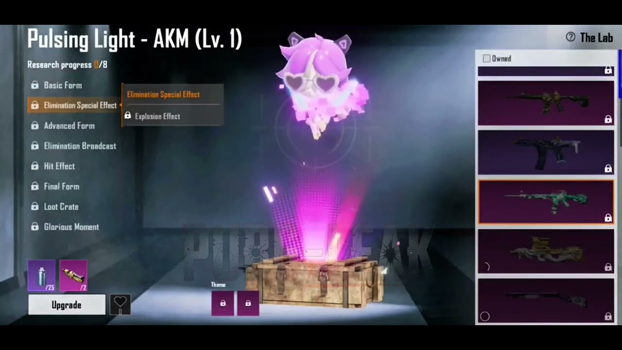 1st Ultimate set ki Upgraded Gun Skin in AKM #bgmi 