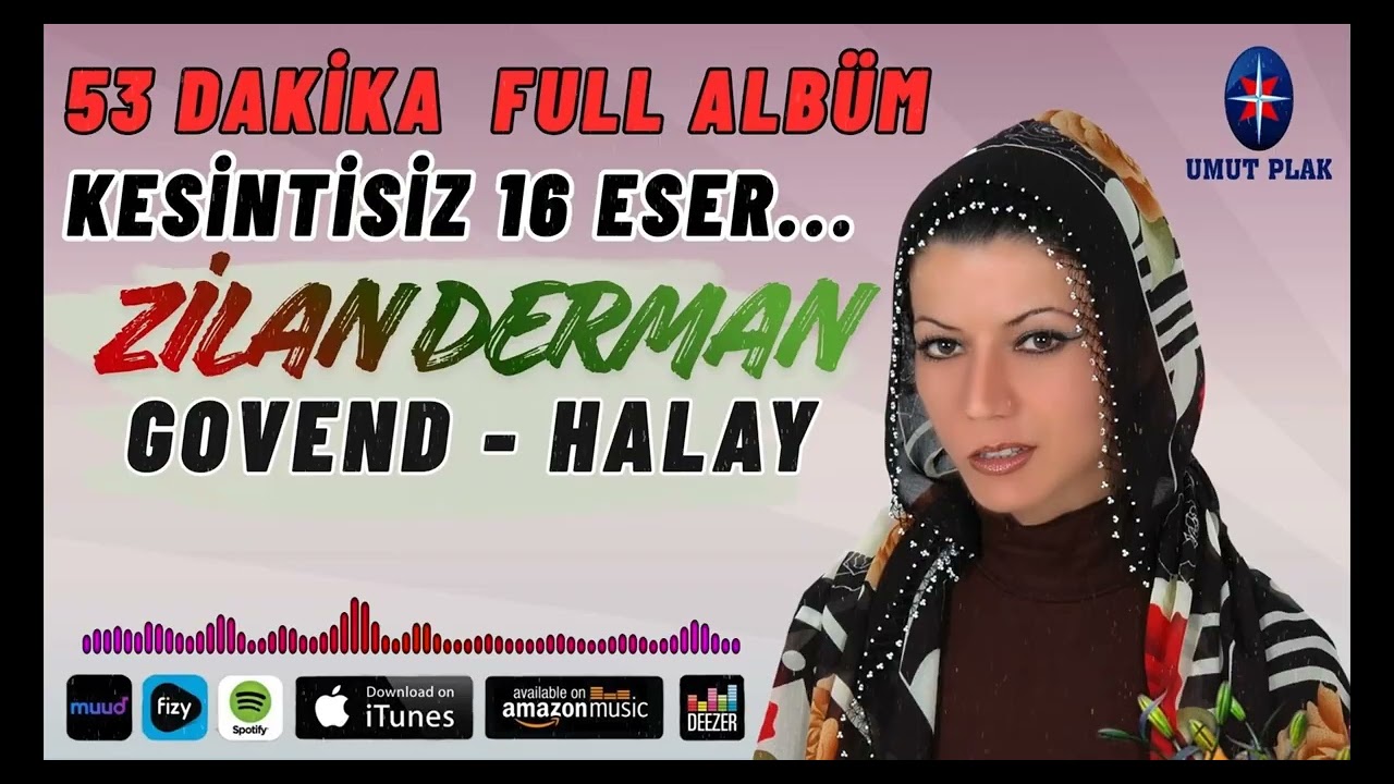 Zilan Derman 🔥 53 Dk.16 Eser Kürtçe Govend Halay Full Albüm (Kürtçe Oyun Havaları)✔️