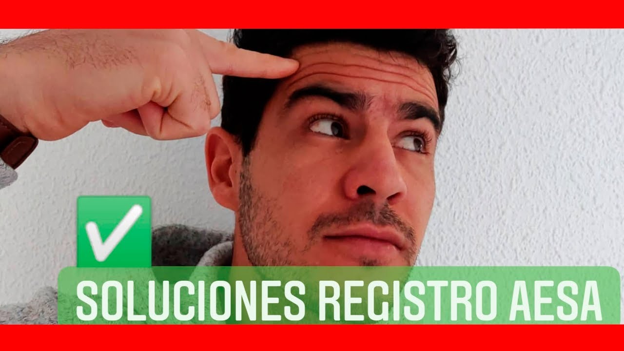 ✔️[REGISTRO OPERADOR DE DRONES AESA]👌 Cómo SOLUCIONAR 100% PROBLEMAS de registro de pilotos en AESA