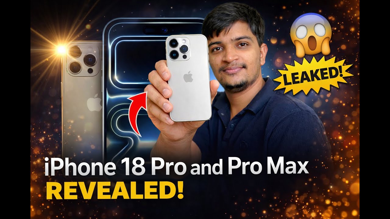 iPhone 18 Pro & 18 Pro Max LEAKS 😱 | Apple Ka Sabse Bada Upgrade?