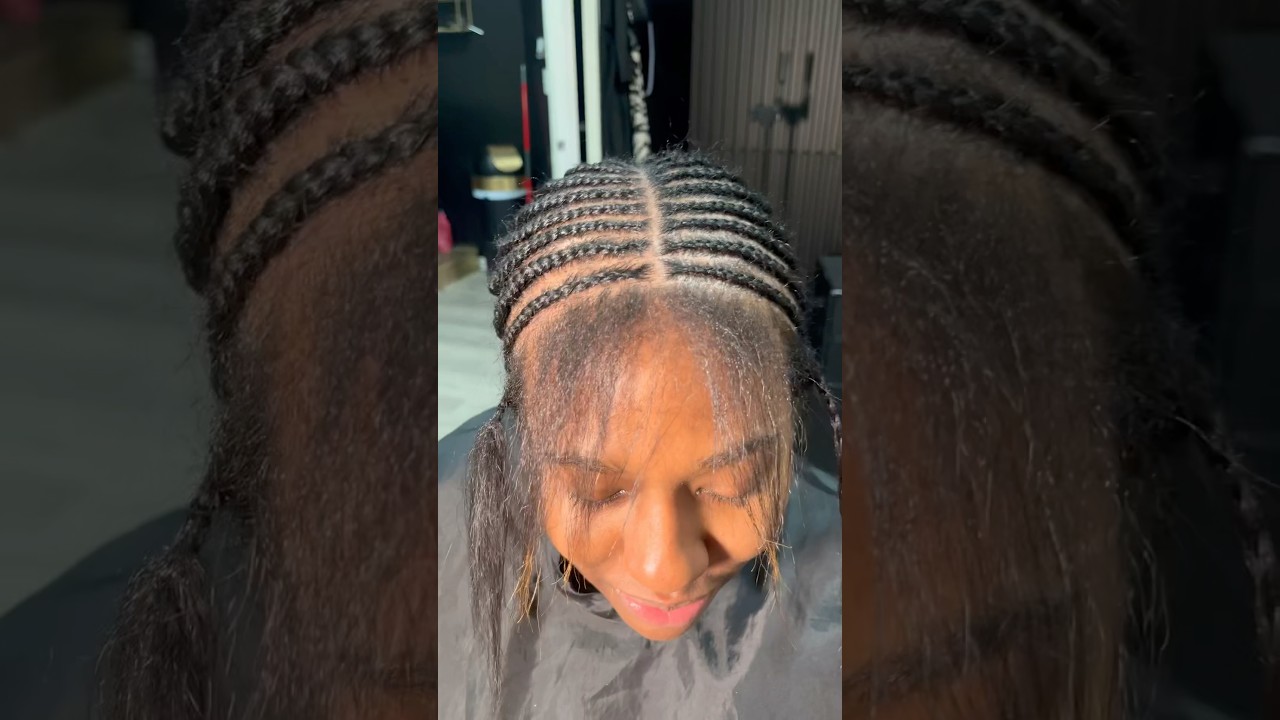 Closure Sew-In #bussdown Naomi Campbell style! 😍 #sewin #laceclosure #hairhacks