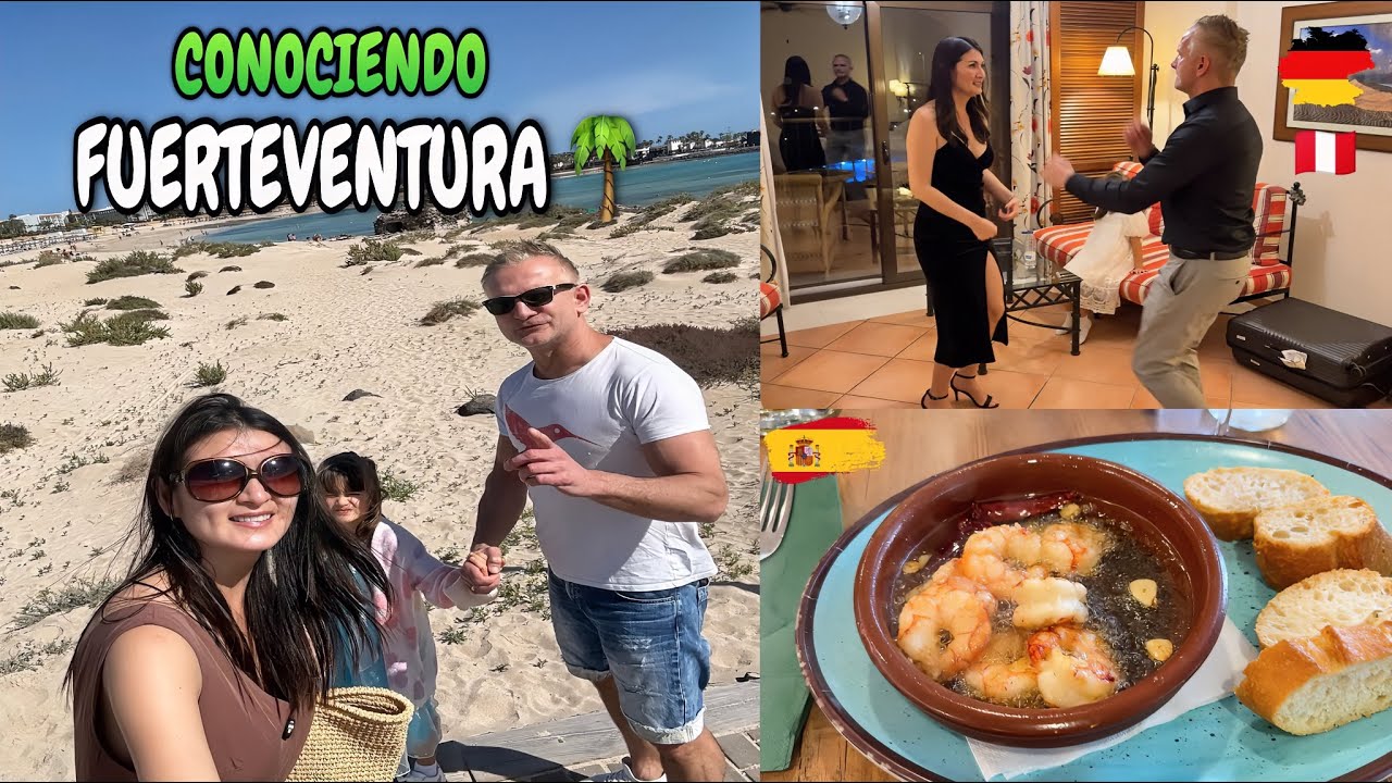 Fuimos al restaurante y pasó esto… 😳 | Fuerteventura la parte turística + Noche de baile 💃 