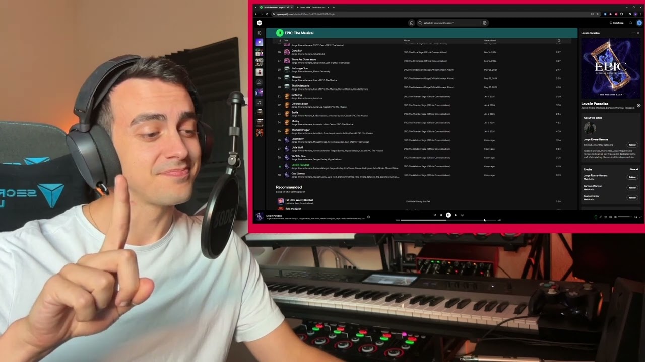 PART FOUR Ranking almost EVERY Song - Epic the Musical | Composer + Vocalist Reacts