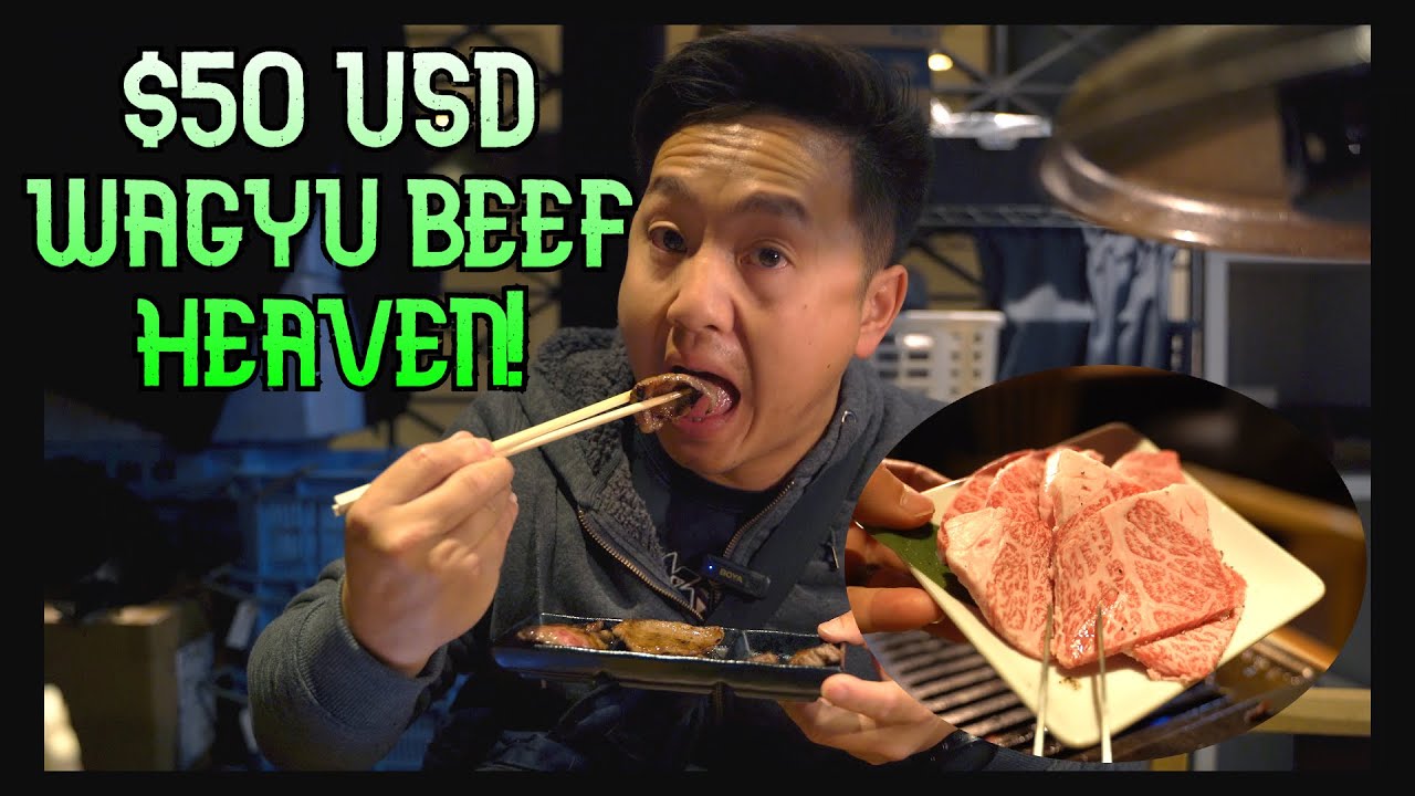 $50 USD ALL-YOU-CAN-EAT WAGYU IN SHINJUKU JAPAN!