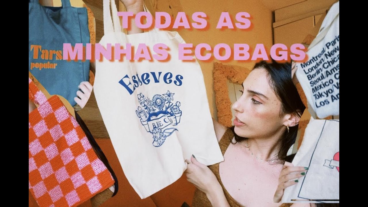 tour pelas minhas ecobags (+ como usar)