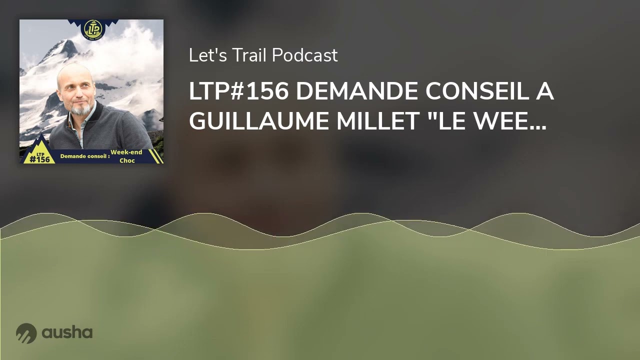 LTP#156 DEMANDE CONSEIL A GUILLAUME MILLET 