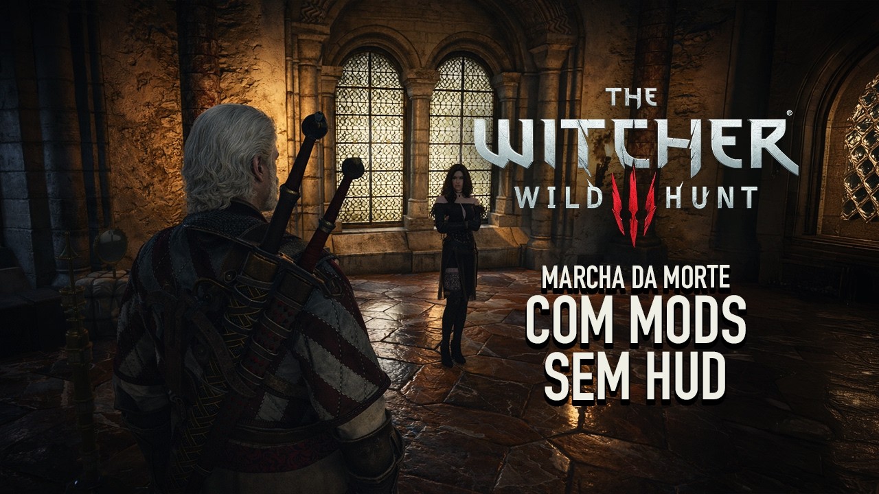 SEM HUD NO MARCHA DA MORTE COM MODS | THE WITCHER 3 | RTX 4060 | #28