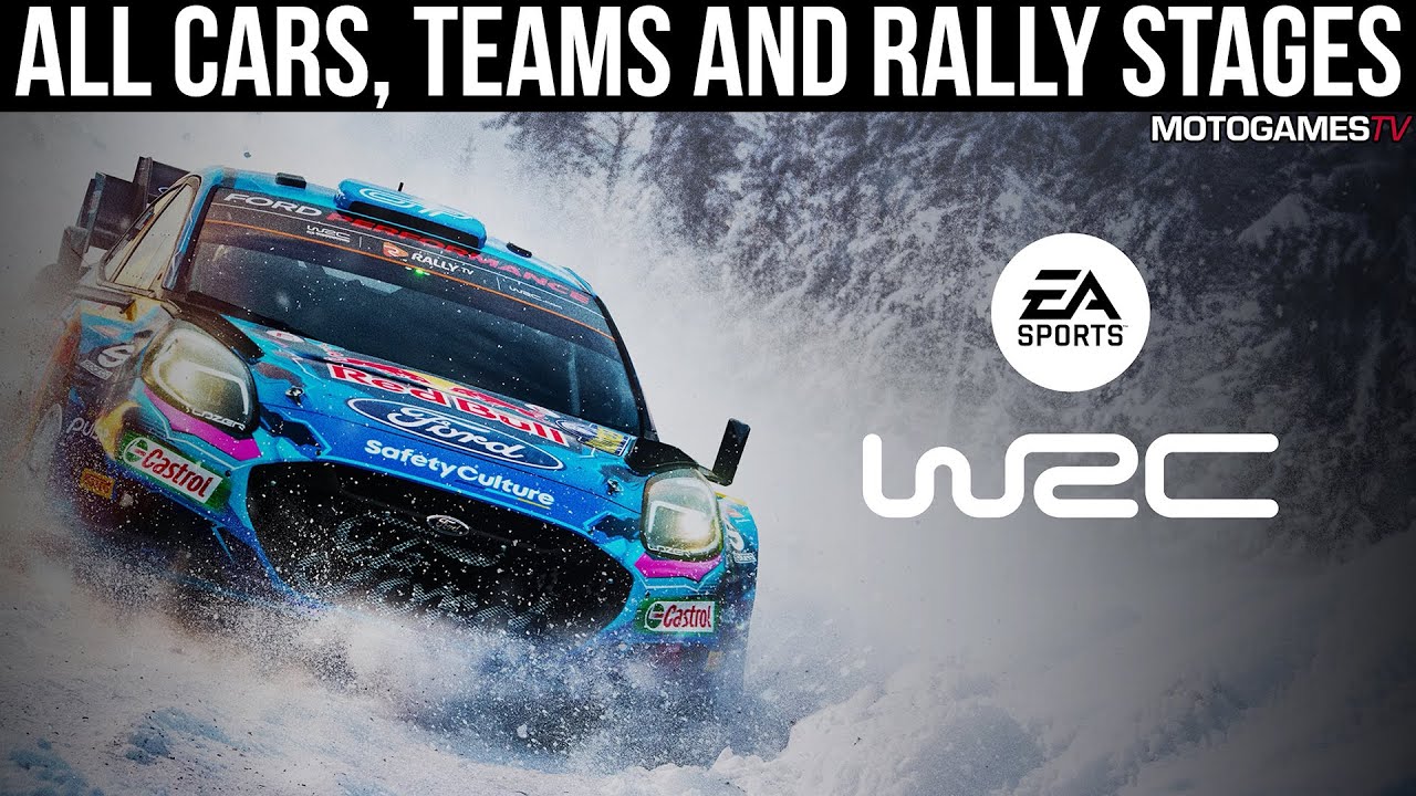 EA Sports WRC - All Cars, Teams and Rally Stages (31.10.2023)