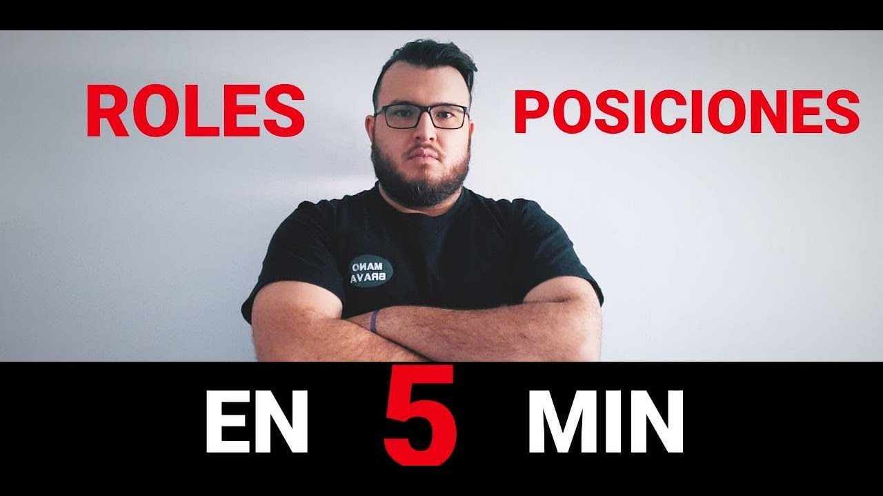 ROLES Y POSICIONES en LOL - JUGABILIDAD de CAMPEONES en LOL - Diccionario LOL