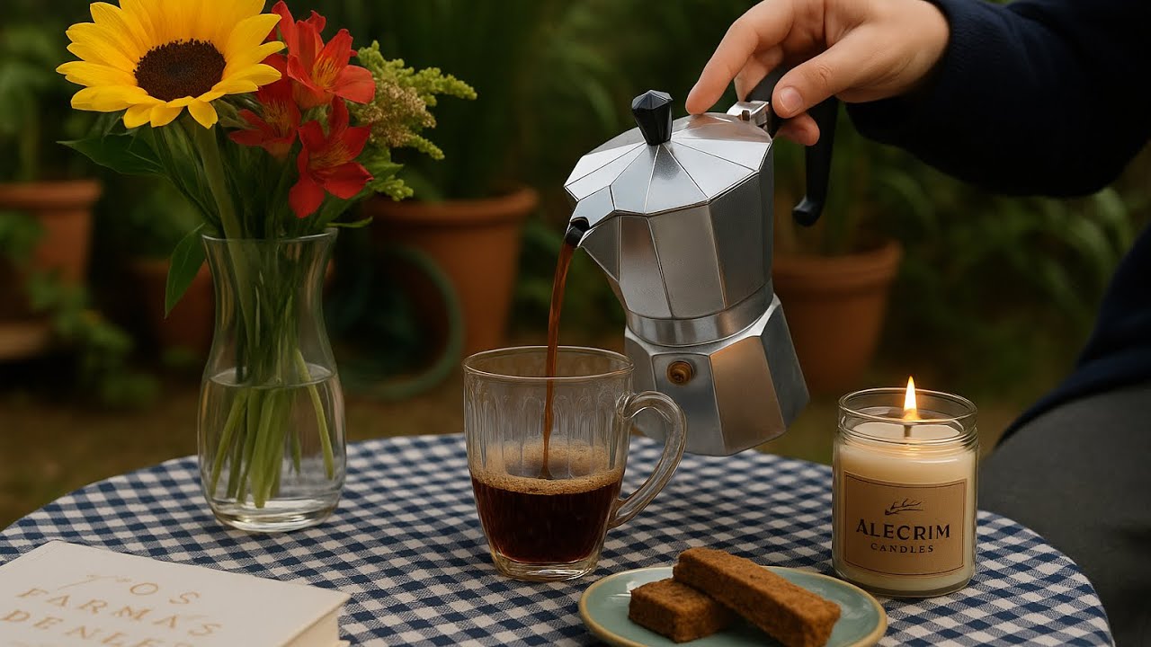 Vida Lenta: café fresco, flores pela casa,  fazendo velas e uma pausa que cura | Vlog 16