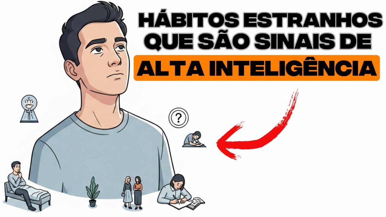 HÁBITOS DIÁRIOS ESTRANHOS QUE NA VERDADE SÃO SINAIS DE ALTA INTELIGÊNCIA