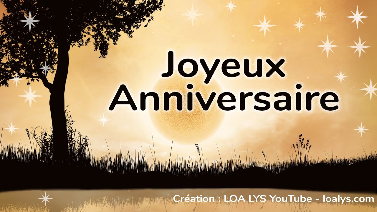 Joyeux Anniversaire - jolie carte pour une personne géniale #cartejoyeuxanniversaire