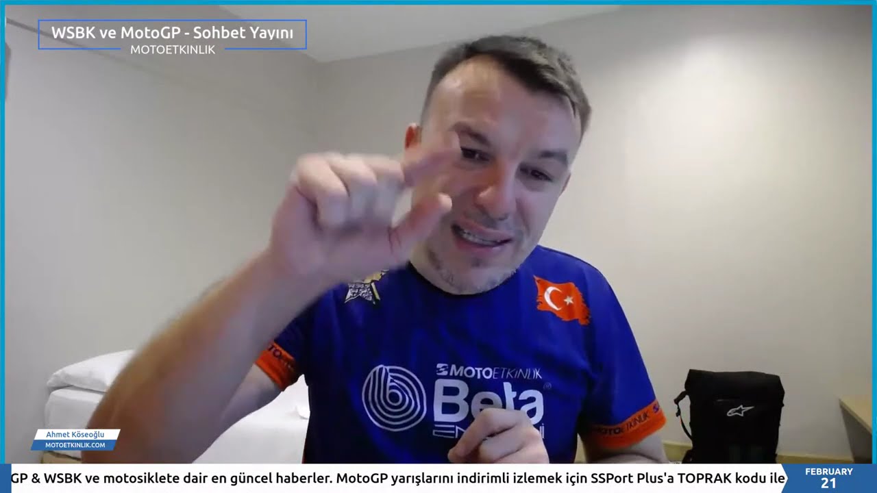MotoGP Buriram Testlerinde İlk Gün Tamam! Avustralya'da Can ve Bahattin Yarıştı! Canlı Sohbet Yayını