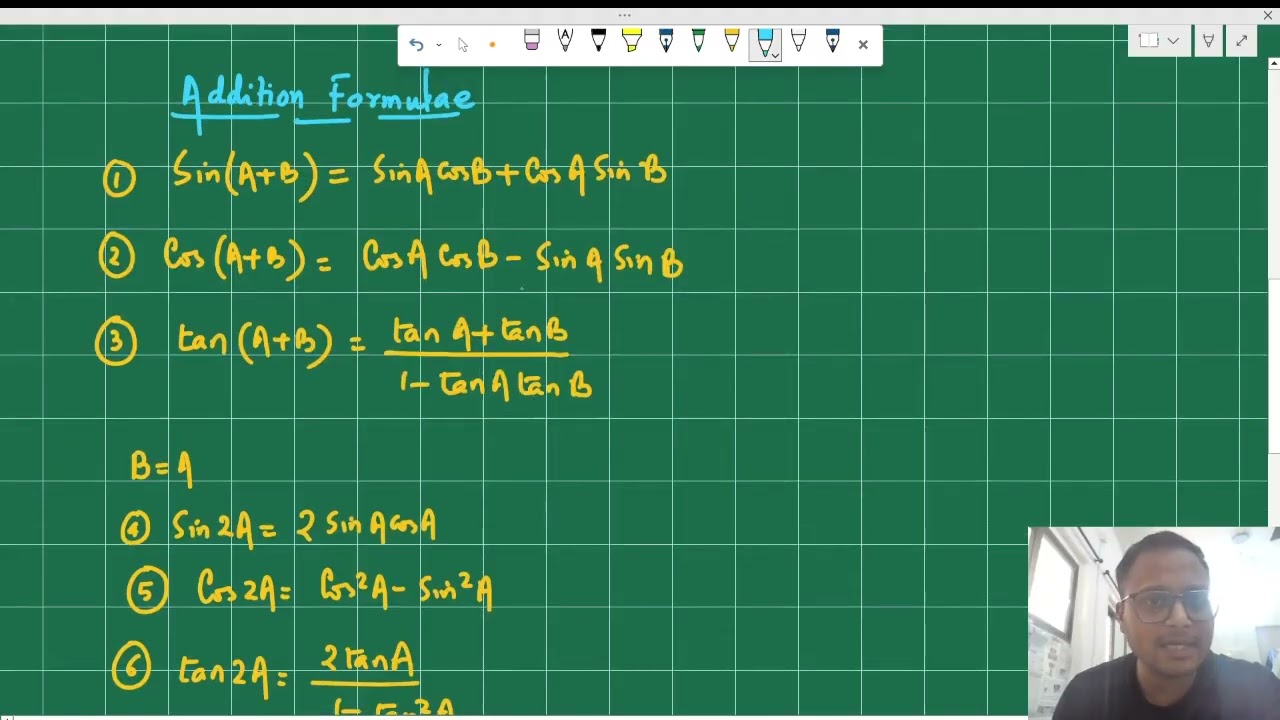 T-Ratio Values, Addition & Difference Formula, Transformation Formula, Sine & Cosine Rule | Class 11
