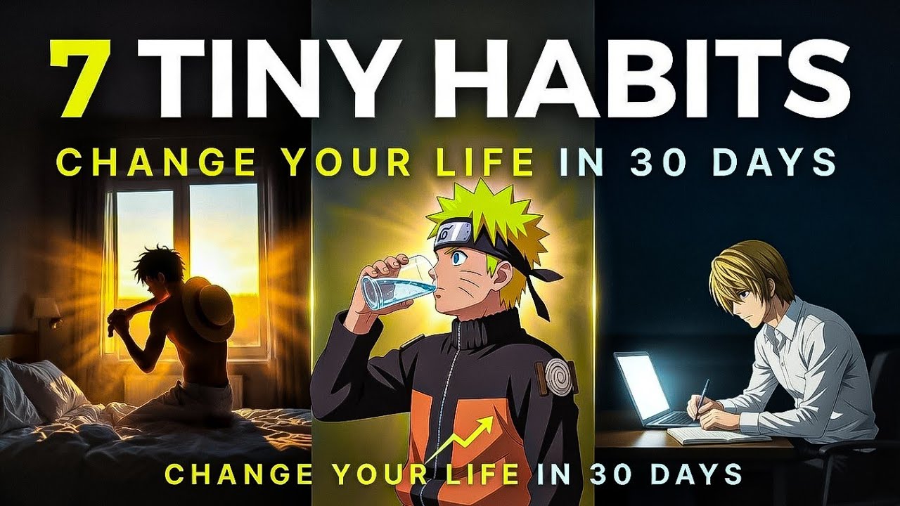 7 Tiny Habits That Will Change Your Life in 30 Days (Science-Based)