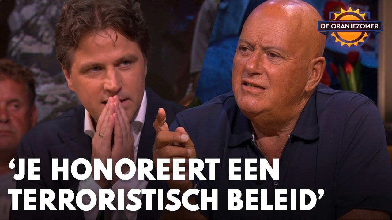 Jack van Gelder richting Henri Bontenbal: 'Je honoreert een terroristisch beleid' | DE ORANJEZOMER