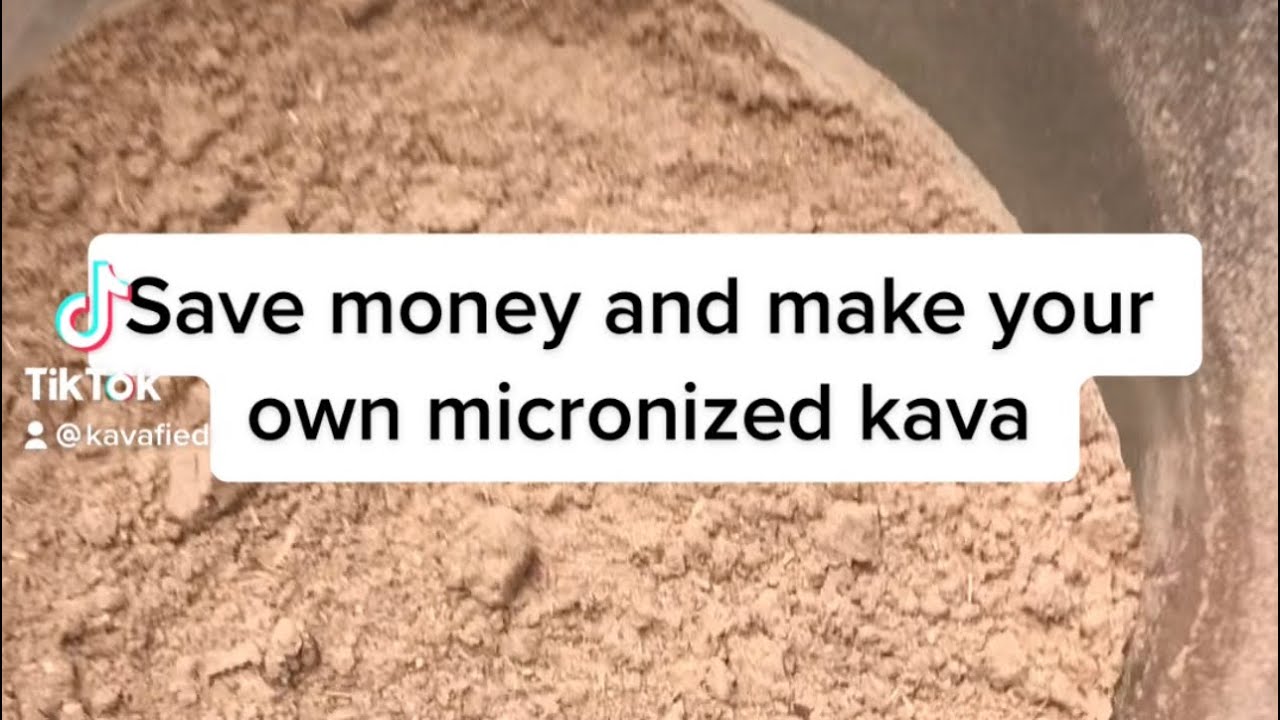 Save money by making your own micronized kava with our automatic sieve