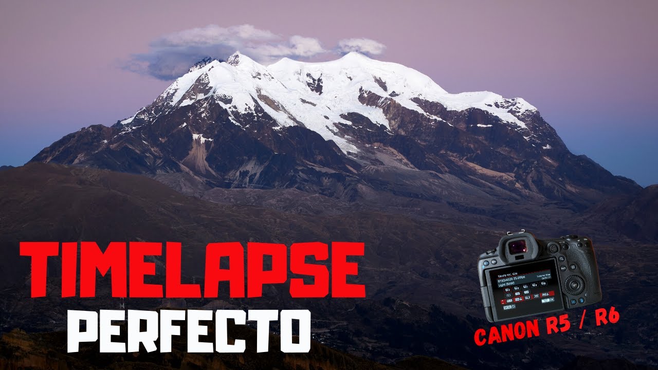 ¿Cómo hacer un TIMELAPSE? | La configuración ideal para Canon R6 y R5