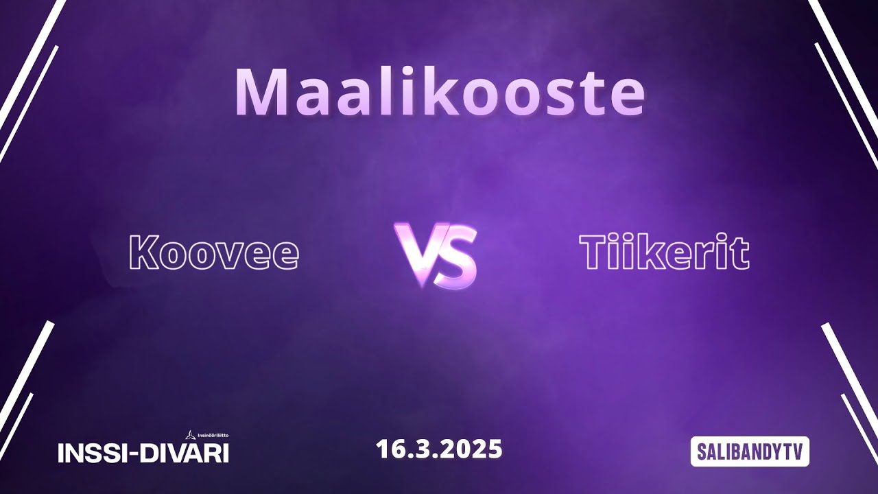 Maalikooste: Koovee - Tiikerit (Inssi-Divari M)