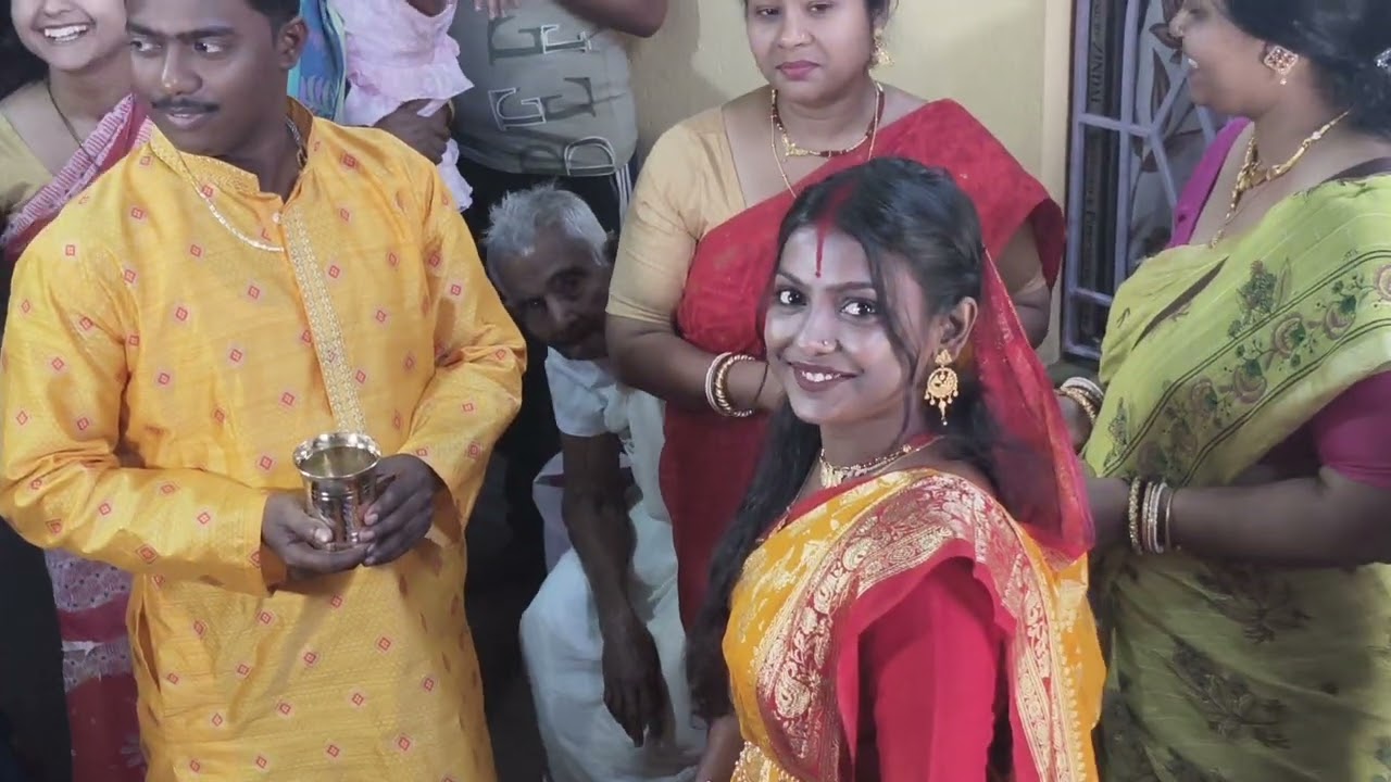 #Aaj  reception amar choto mamar # Indrakshi 🧡♥️