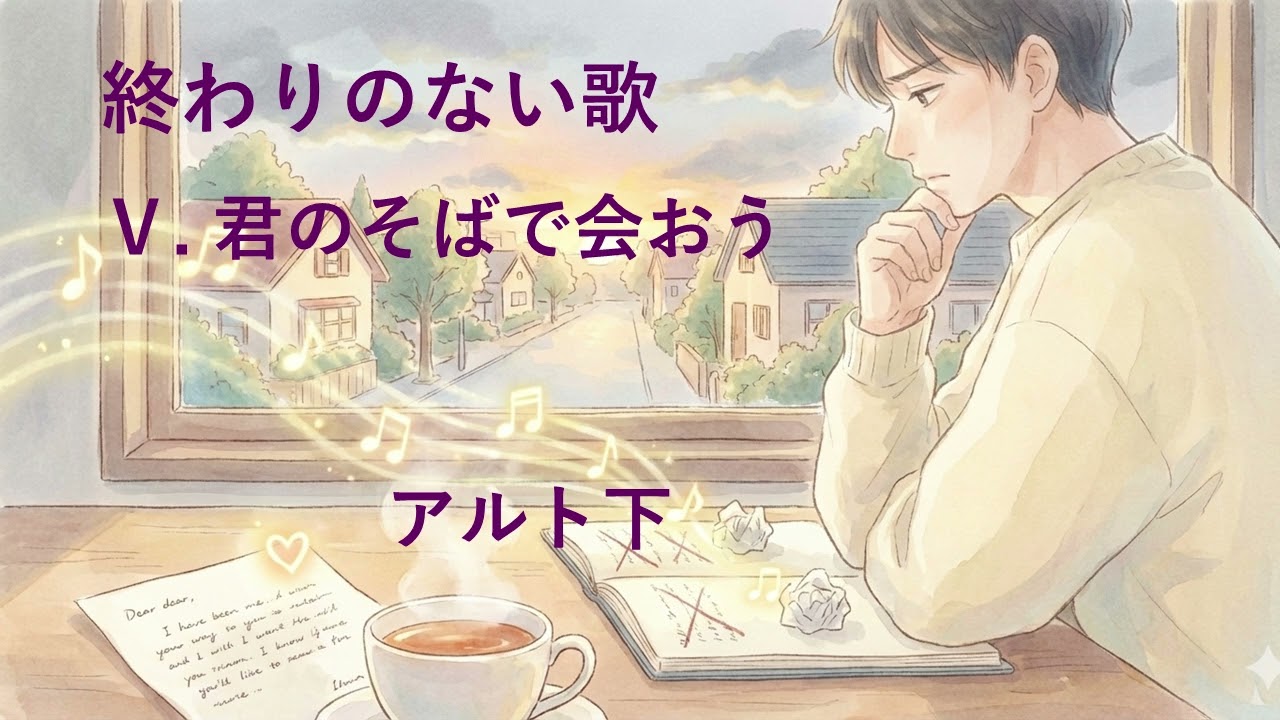 5  君のそぱで会おう アルト下