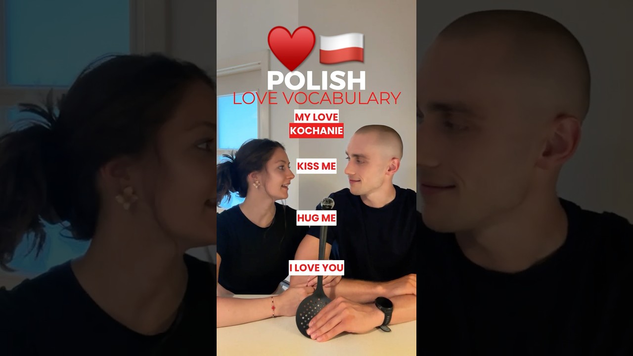 POLISH LOVE VOCABULARY ❤️🇵🇱 #shorts
