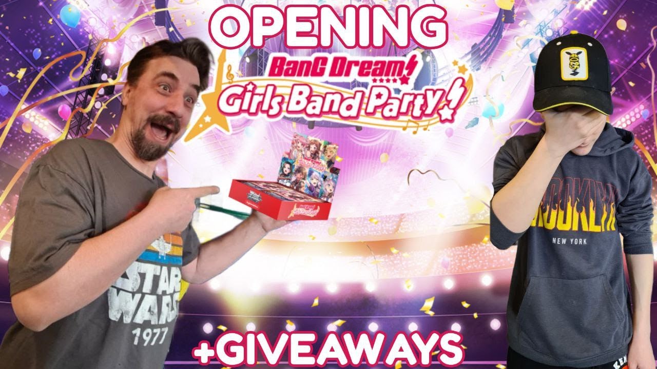 DT vs BANG DREAM! GIRLS BAND PARTY TCG! ++ POKEMON RIP & SHIP AND GIVEAWAYS!