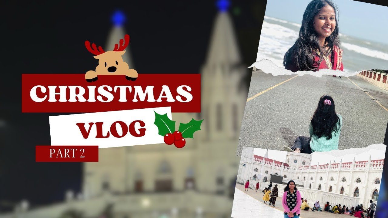 Christmas Celebrations at Velankanni Church | Part 2 | Divine Festive Vibes 🎄✨@AkankshaChallagali 