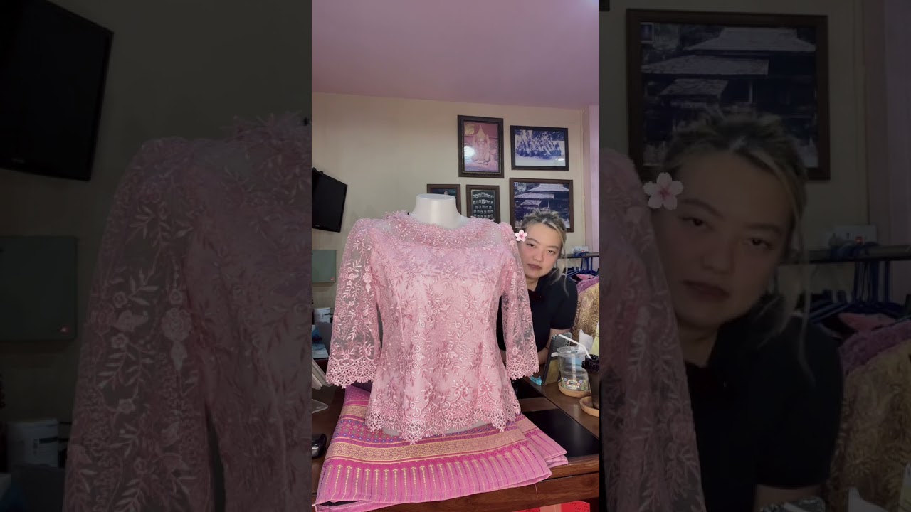 Live เสื้อลูกไม้สิริมงคลมาแล้วค่ะ