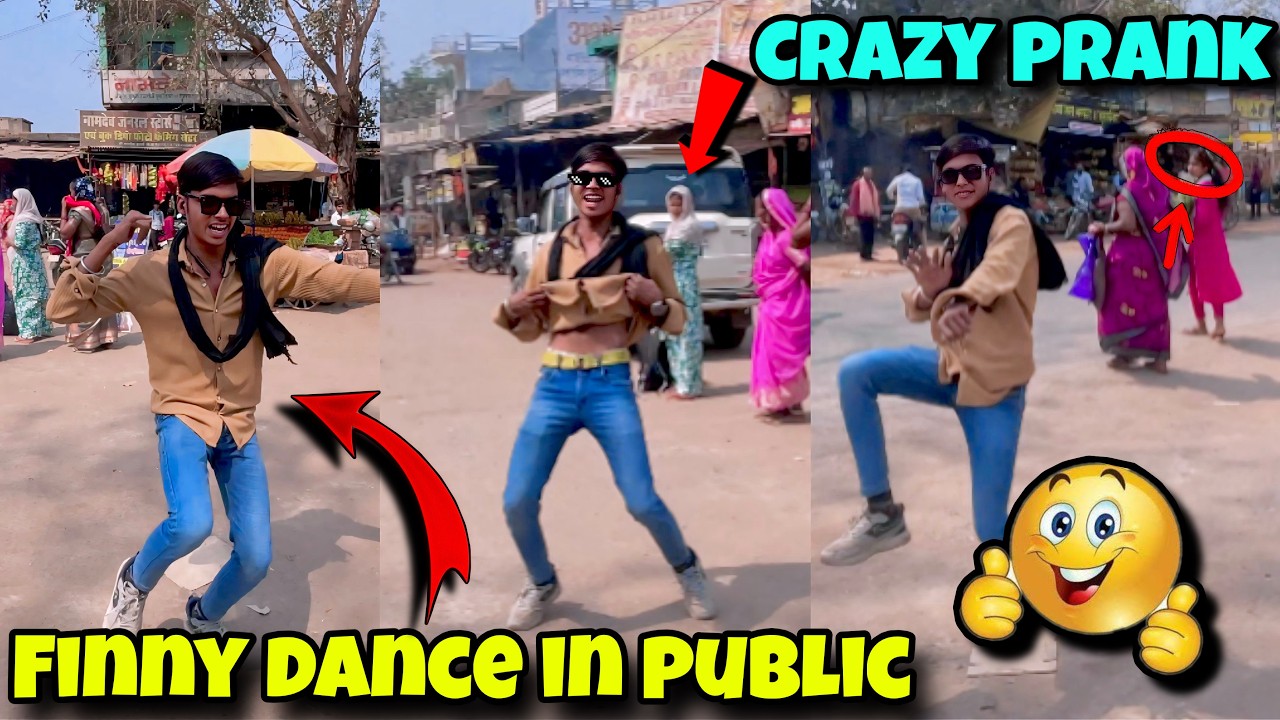 [PRANK] Full Public Reaction 😜|| Crazy Dance Prank || Lipsu.